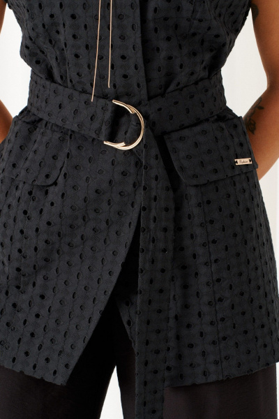 Брюки, жакет Beautiful&Free 6473 черный - фото 7