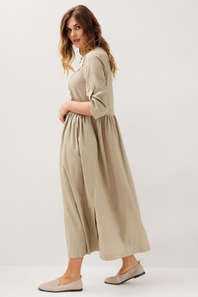 Платье Ларс Стиль 1228 бежевый - фото 3