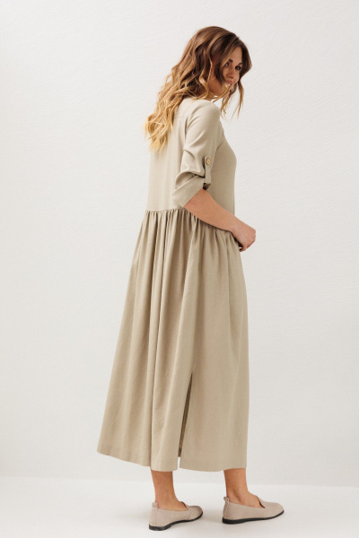 Платье Ларс Стиль 1228 бежевый - фото 7