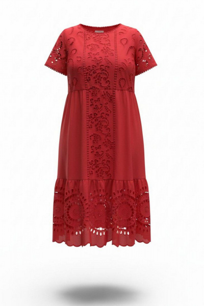 Платье Vittoria Queen 28953/1 красный - фото 5