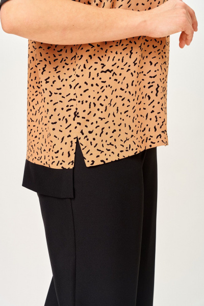 Блуза, брюки DaLi 7044.2 капучино - фото 4