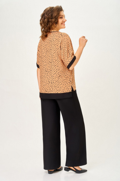 Блуза, брюки DaLi 7044.2 капучино - фото 6