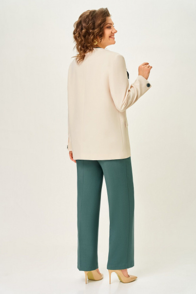 Брюки, жакет DaLi 7079.2 морская волна - фото 6