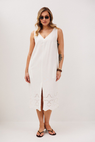 Платье Fantazia Mod 4850/1 белый - фото 7