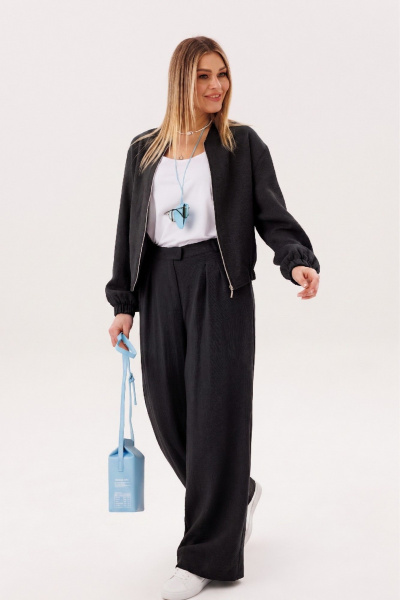 Брюки, жакет Fantazia Mod 5438 черный - фото 5