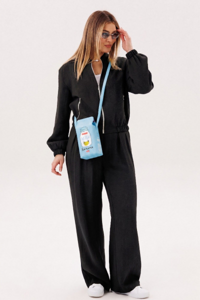 Брюки, жакет Fantazia Mod 5438 черный - фото 4