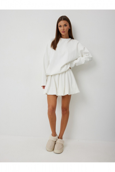 Джемпер V&N Fashion 1131 белый - фото 4