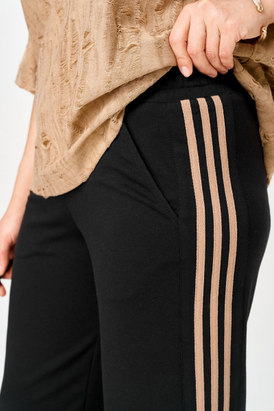 Брюки, футболка Lady Secret 26234 беж/черный - фото 9