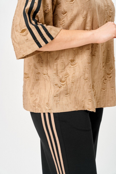 Брюки, футболка Lady Secret 26234 беж/черный - фото 8