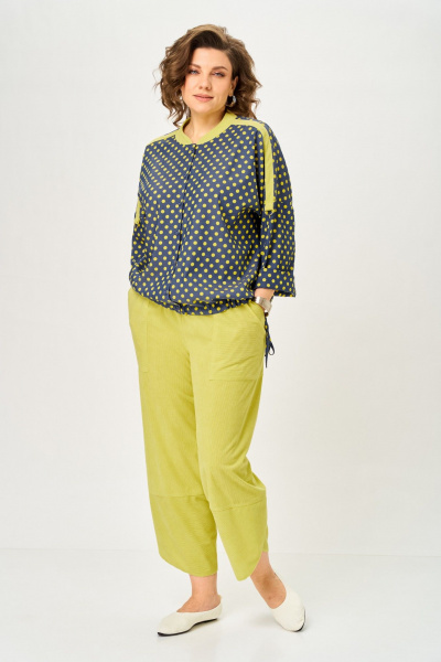 Блуза, брюки Lady Secret 26235 мультиколор - фото 3