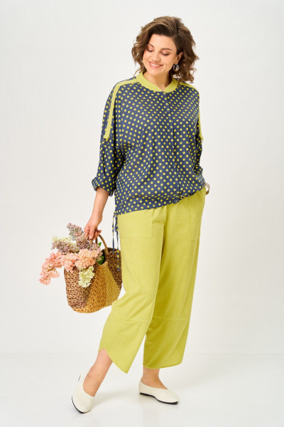 Блуза, брюки Lady Secret 26235 мультиколор - фото 2