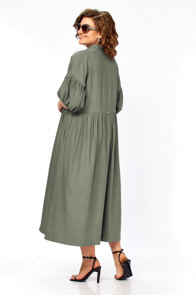 Платье Милора-стиль 1451 зеленый - фото 2