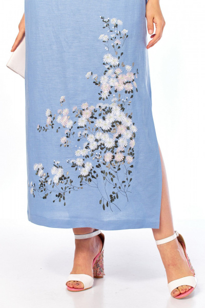 Платье Jurimex 3481-2 голубой - фото 5