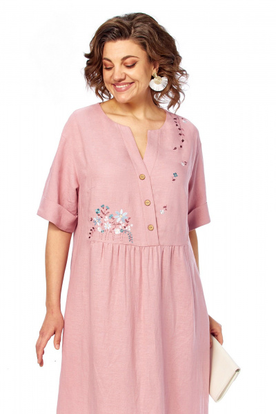 Платье Jurimex 3500-3 розовый - фото 2