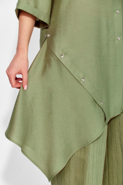 Брюки, туника Laikony L-444 олива - фото 9