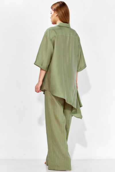 Брюки, туника Laikony L-444 олива - фото 8