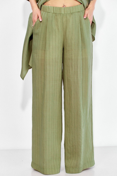 Брюки, туника Laikony L-444 олива - фото 6