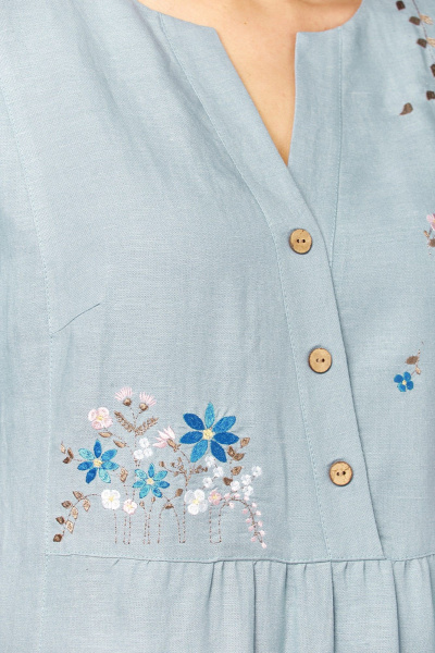 Платье Jurimex 3500-4 голубой - фото 4