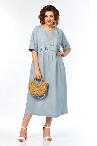 Платье Jurimex 3500-4 голубой - фото 2