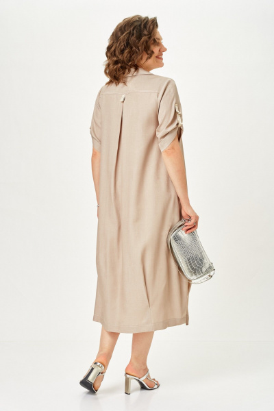 Платье Michel chic 2198 песочный_туман - фото 4