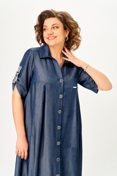 Платье Michel chic 2198 глубокий_индиго - фото 7