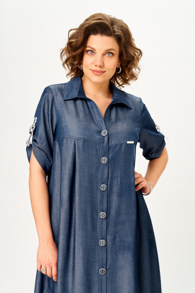 Платье Michel chic 2198 глубокий_индиго - фото 6