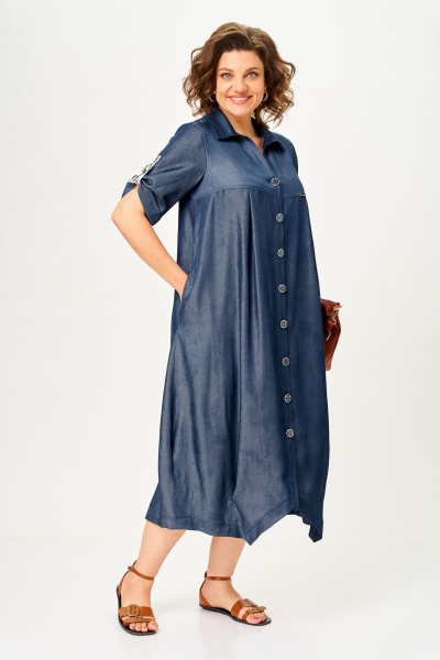 Платье Michel chic 2198 глубокий_индиго - фото 3