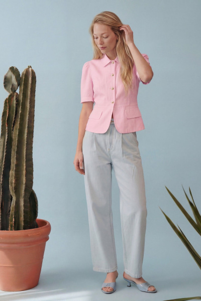 Жакет Lokka 1900Р розовый - фото 3