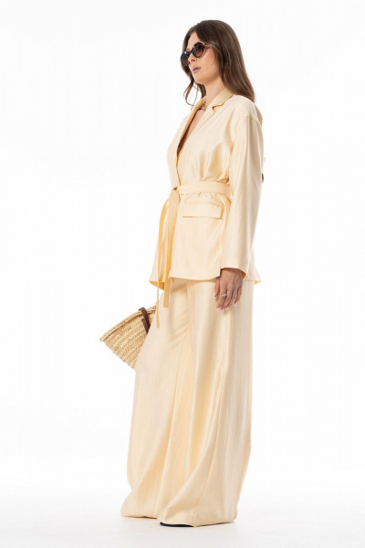 Брюки, жакет SILVERSPICE S-8667 желтый - фото 14