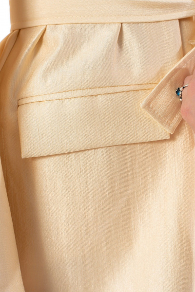 Брюки, жакет SILVERSPICE S-8667 желтый - фото 7