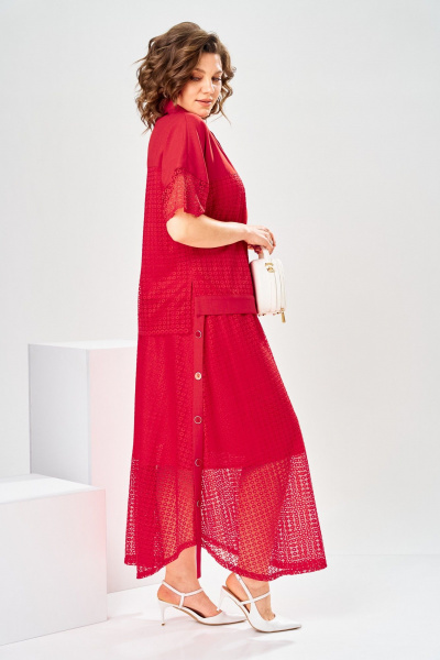 Жакет, юбка Romanovich Style 2-2904 красный - фото 10