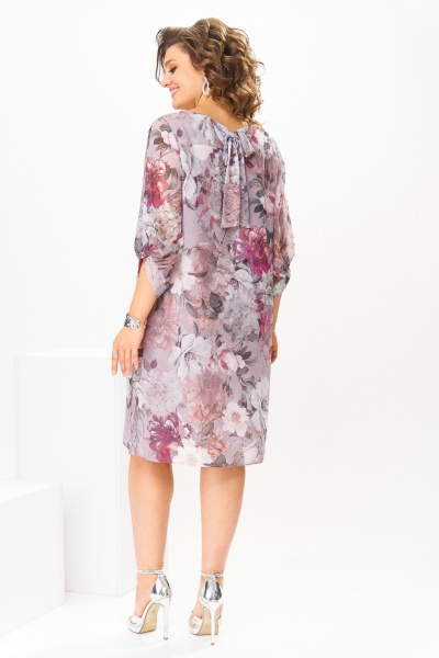 Платье Romanovich Style 1-2792 розовые_цветы - фото 9