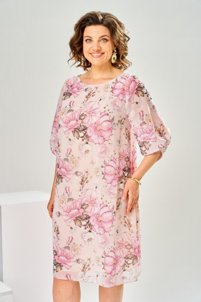 Платье Romanovich Style 1-2792 персиковый - фото 10