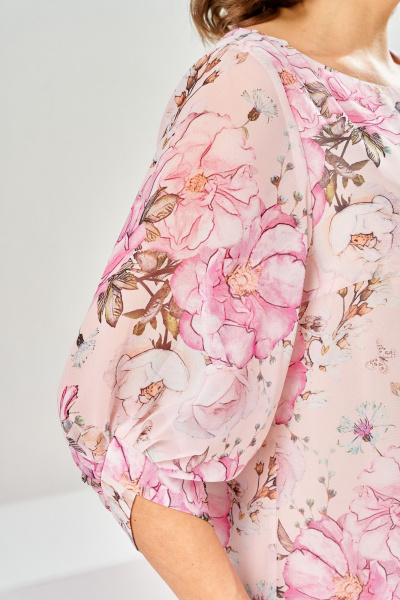 Платье Romanovich Style 1-2792 персиковый - фото 5