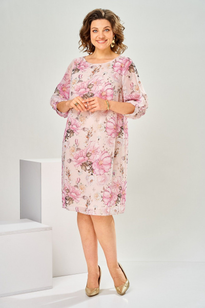 Платье Romanovich Style 1-2792 персиковый - фото 1