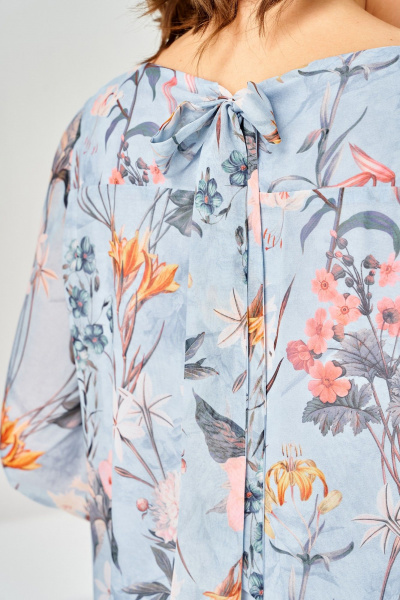 Платье Romanovich Style 1-2792 голубой_нов - фото 11