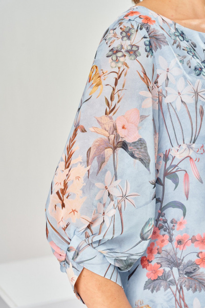 Платье Romanovich Style 1-2792 голубой_нов - фото 10