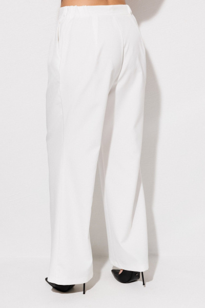 Брюки, жакет, топ ANASTASIA MAK 1123 красный+молочный - фото 12