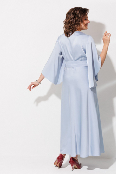 Платье ANASTASIA MAK 1309 голубой - фото 8