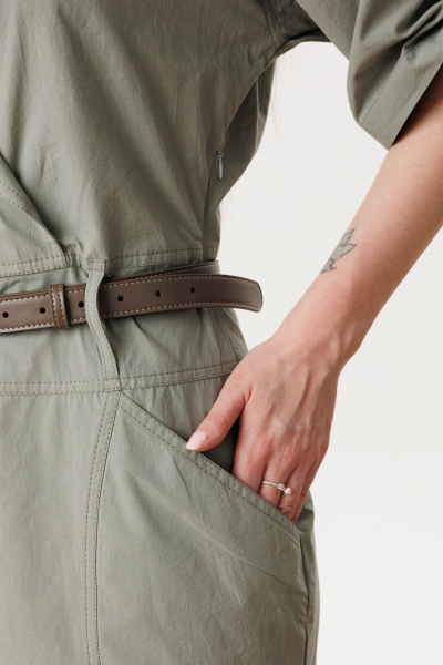 Платье Диомант 2176 олива - фото 10