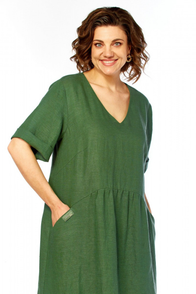 Платье Диомант 2172 зеленый - фото 9