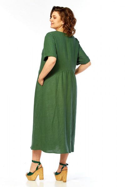 Платье Диомант 2172 зеленый - фото 8