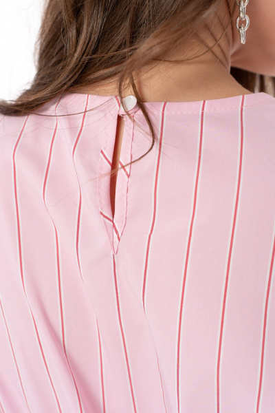 Платье SILVERSPICE S-5645 розовый - фото 9