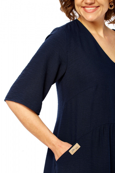 Платье Диомант 2182 синий - фото 12