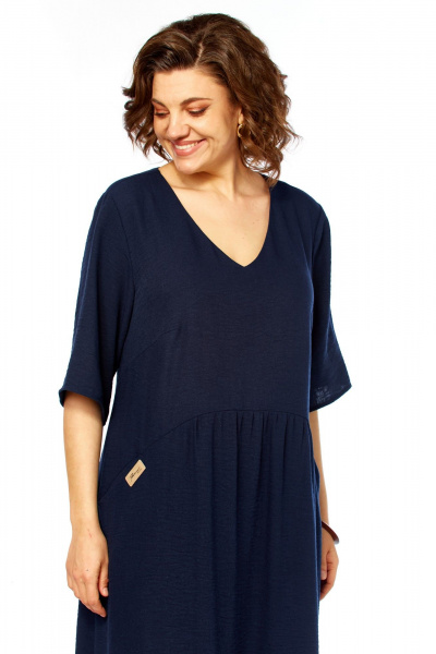 Платье Диомант 2182 синий - фото 11