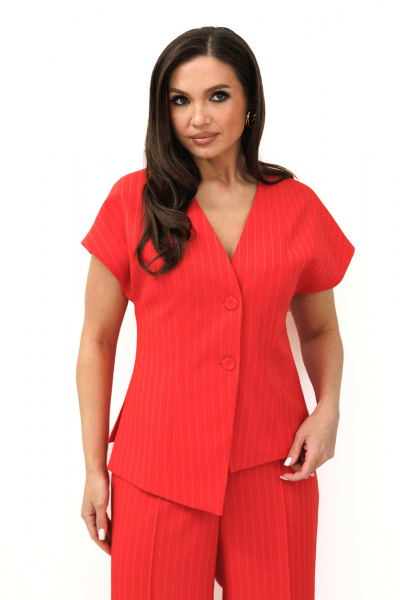 Жакет Панда 120730 красный - фото 1