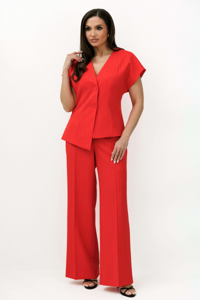 Жакет Панда 120730 красный - фото 3