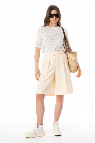 Шорты SILVERSPICE S-3309-1 желтый - фото 4