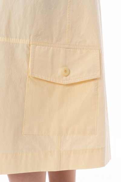 Юбка SILVERSPICE S-3631 желтый - фото 4