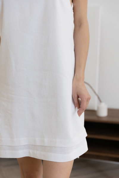 Сарафан 16:48 105W25 белый - фото 5